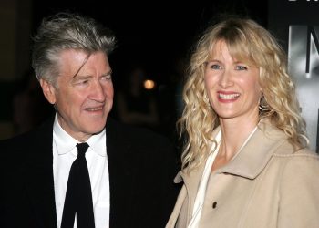 David Lynch and Laura Dern at the 2006 Inland Empire premiere