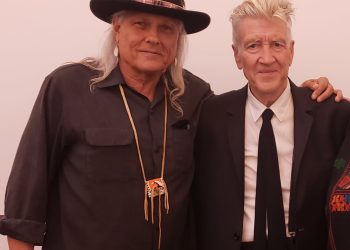 Michael Horse with David Lynch