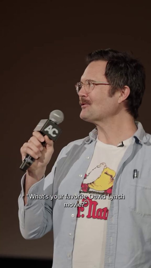 Osgood Perkins: "What's your favorite David Lynch movie?"